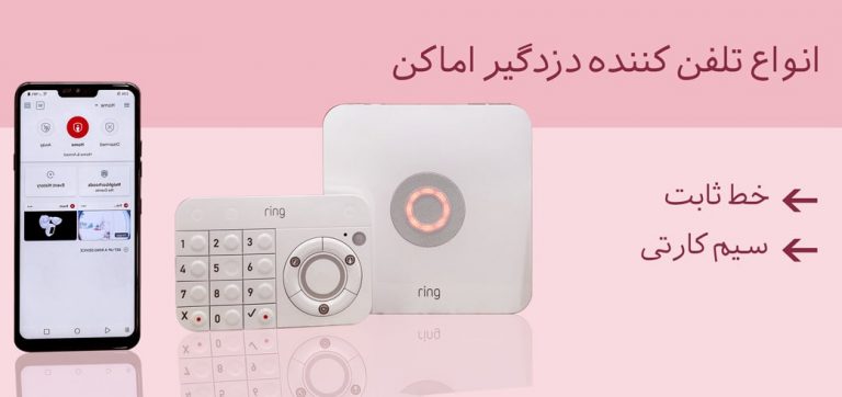 تلفن کننده دزگیر اماکن